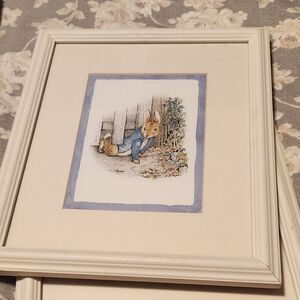 Vintage Framed Peter Rabbit